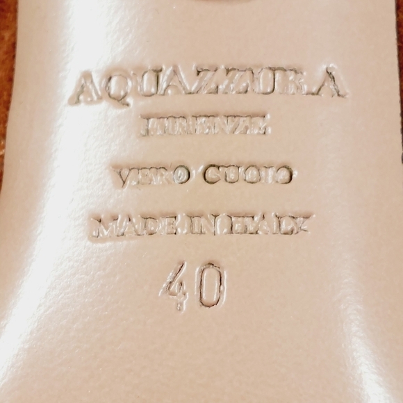 Aquazzura Brown Suede Cut Out Open Toe Lace Back Ankle Boots Sandals Heels B178 - Picture 9 of 12